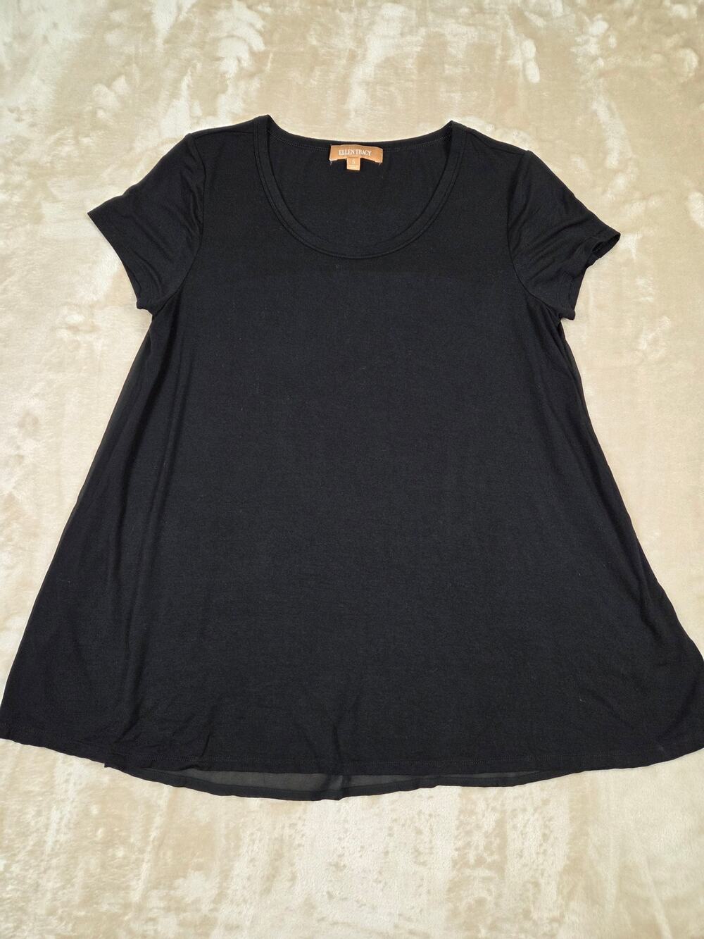 Ellen Tracy Short Sleeve Top